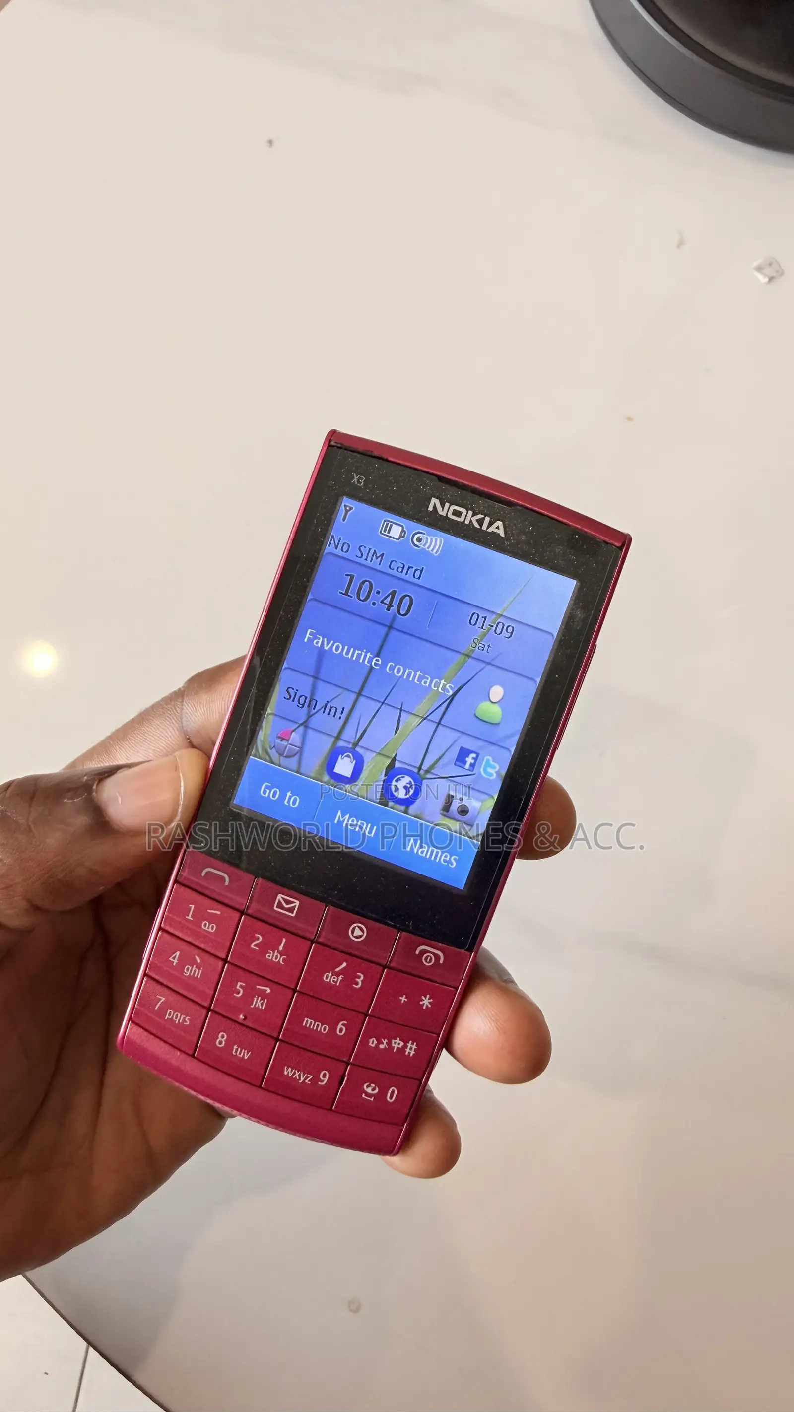 Nokia X3-02 Touch and Type Pink