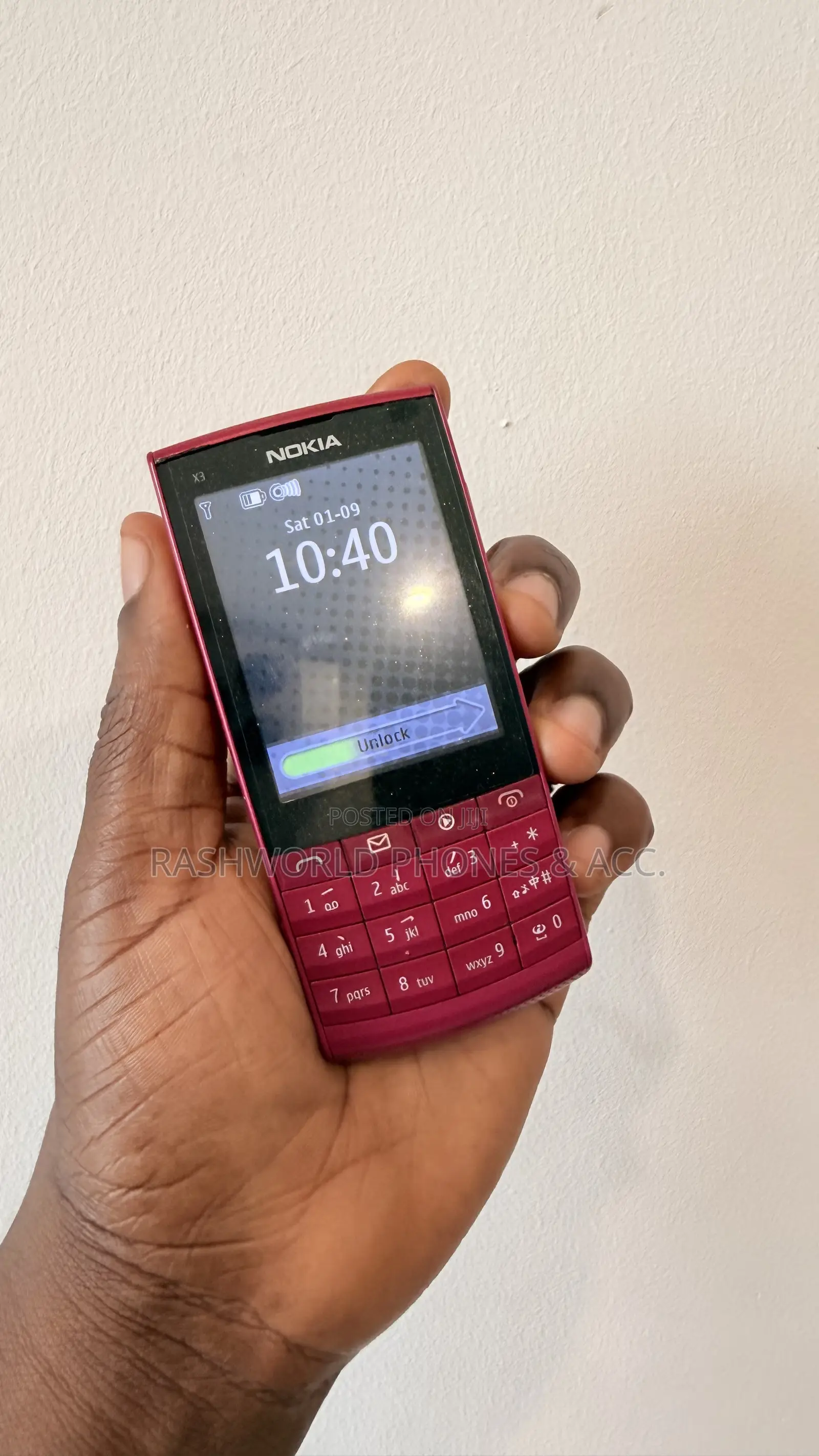 Nokia X3-02 Touch and Type Pink