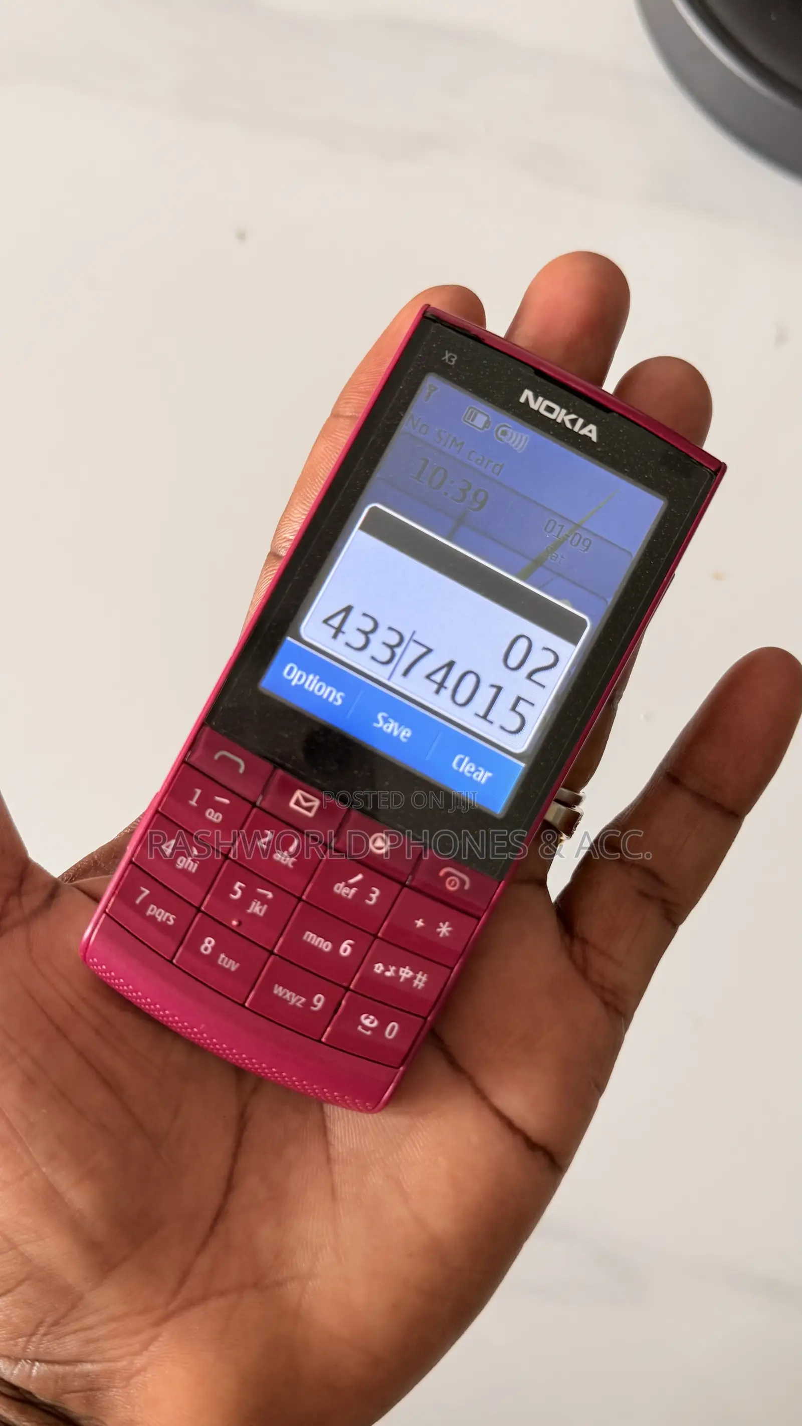Nokia X3-02 Touch and Type Pink