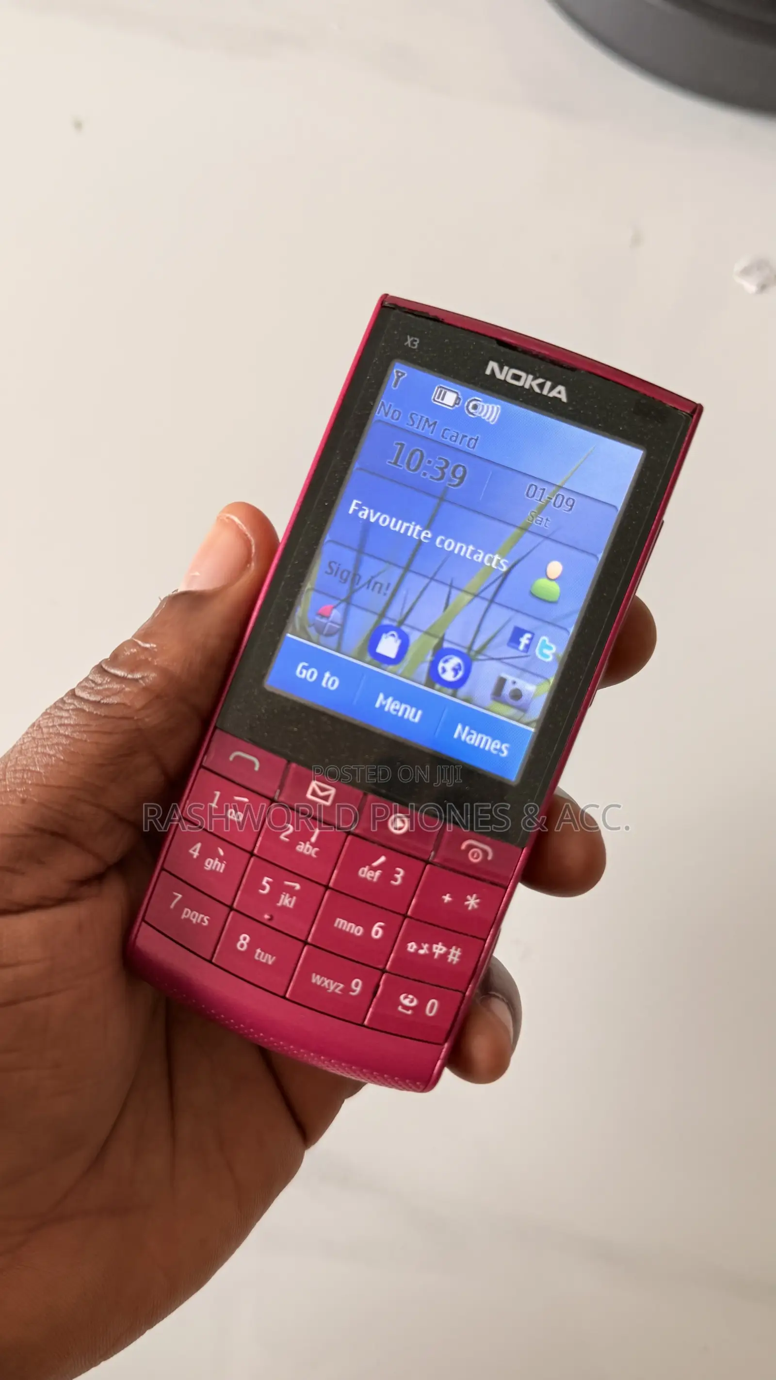 Nokia X3-02 Touch and Type Pink