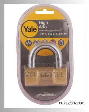 Yale 80mm Hammer Padlock Pl-Ye2/80/138/1