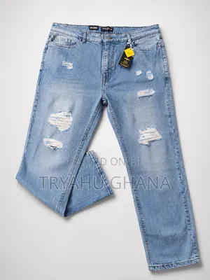 Original Designer Black Island Men's Jeans