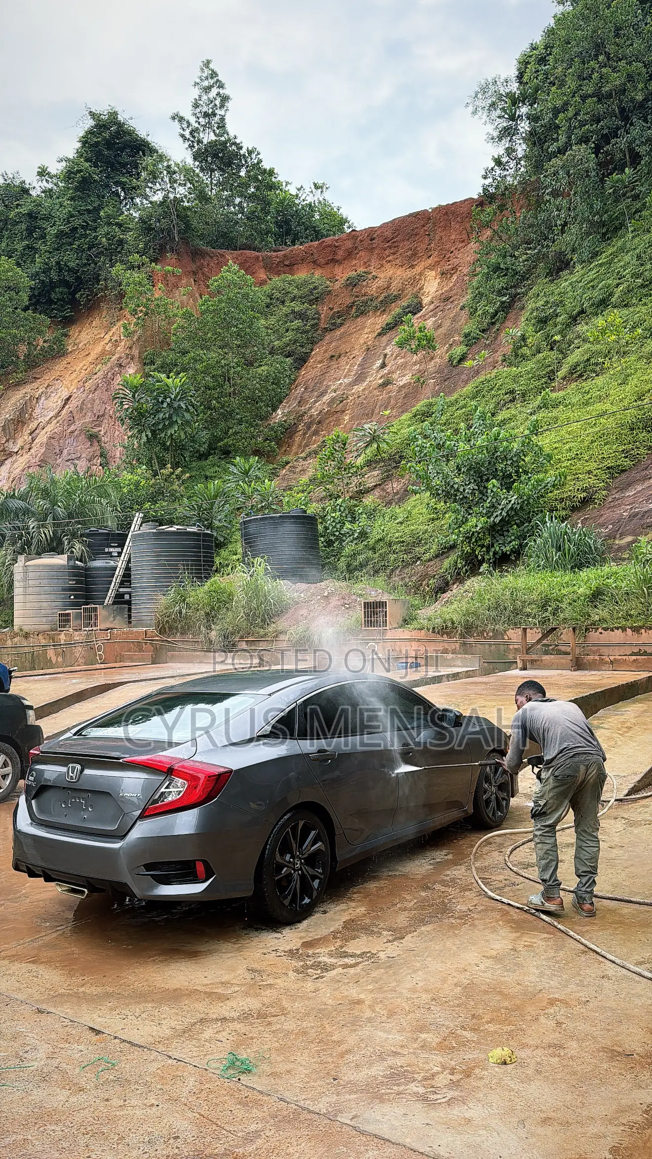 Honda Civic Sport Sedan 2020 Gray