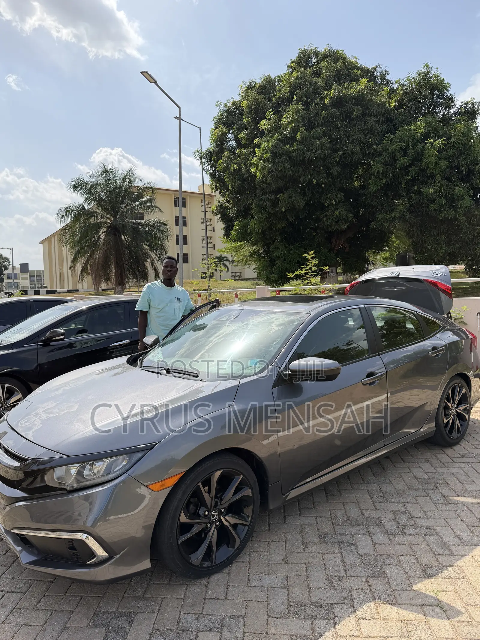 Honda Civic Sport Sedan 2020 Gray