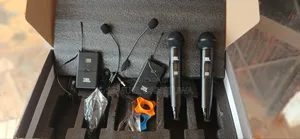 4In1 JBL Wireless Microphone VM-9900 Lapel+Handheld Mic