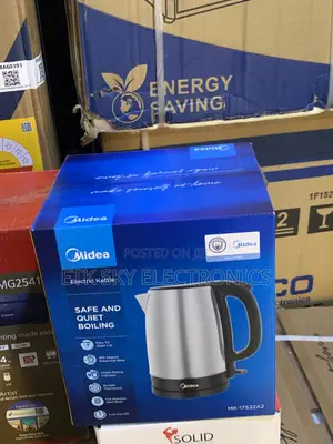 Midea Electric Kettle 1.7 Liters Stainless Steel