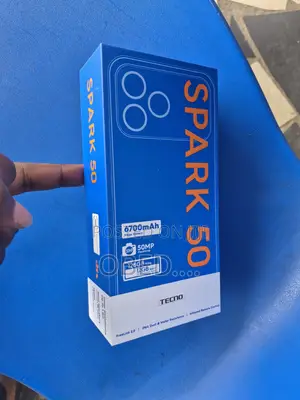 New Tecno Spark 50 128 GB Black