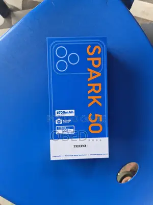 New Tecno Spark 50 128 GB Black