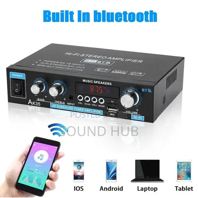Sound Amplifier 2.0 Channel Mini HiFi