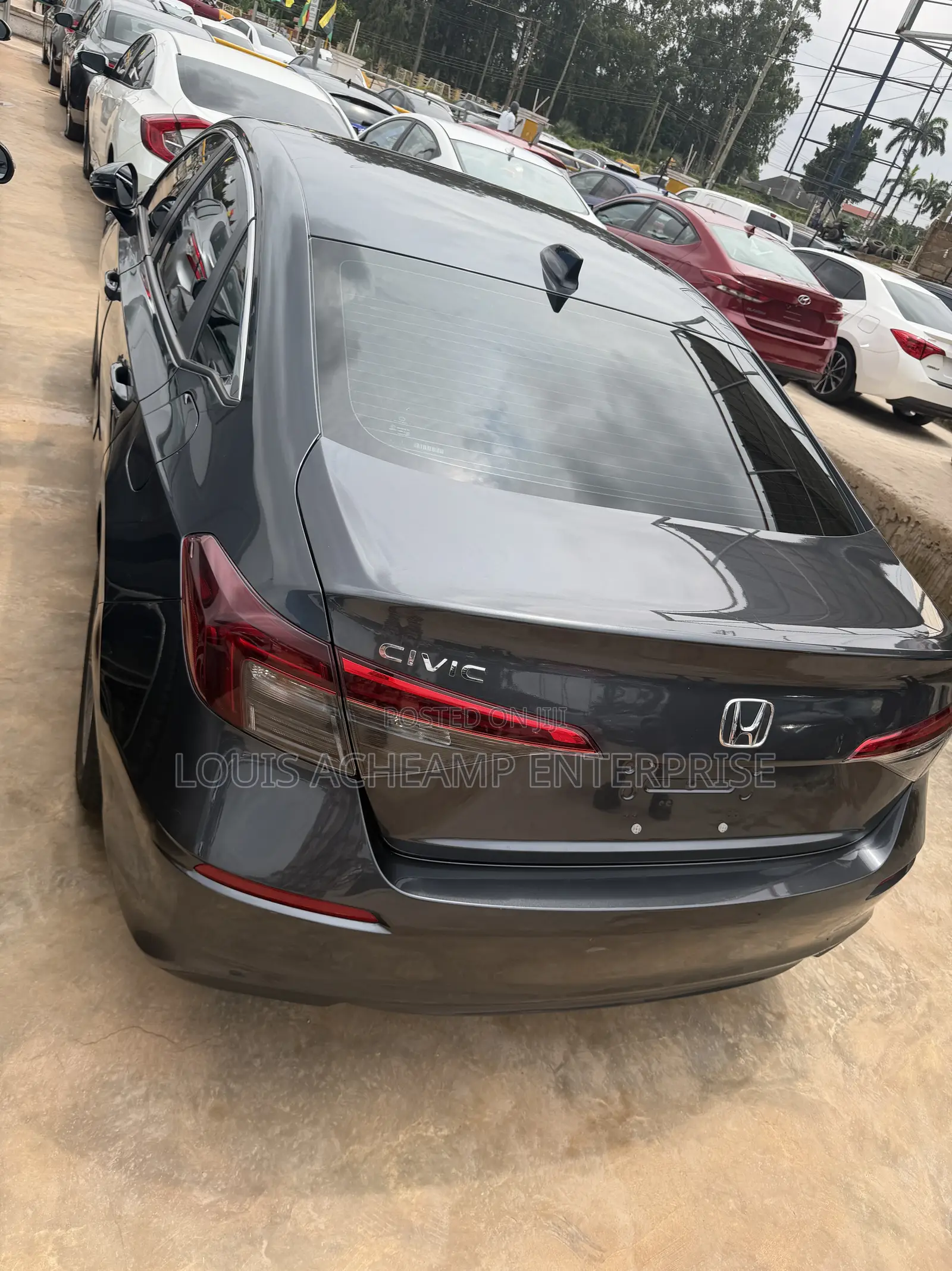 Honda Civic Sport CVT 2024 Gray