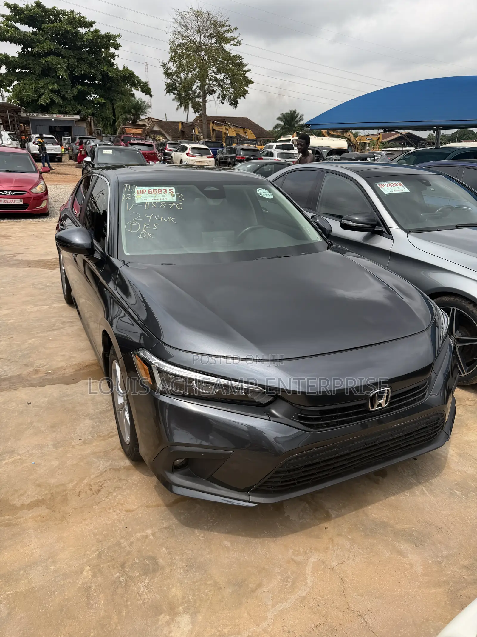 Honda Civic Sport CVT 2024 Gray