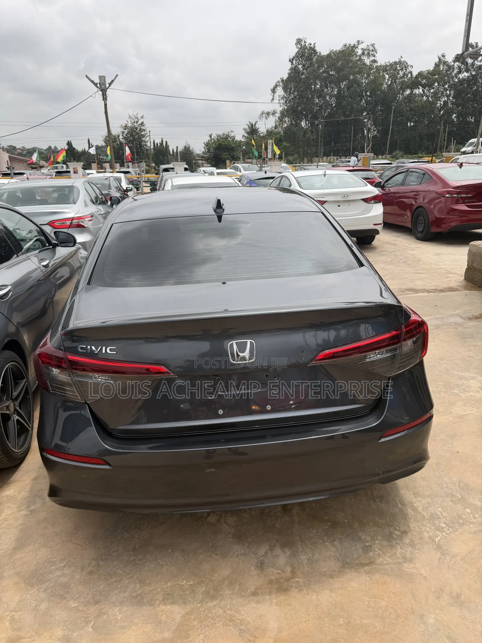 Honda Civic Sport CVT 2024 Gray