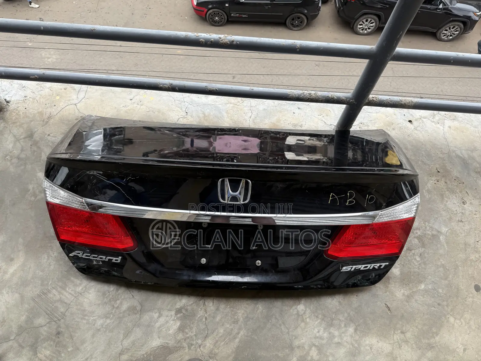 2013 2015 Honda Accord Sedan Rear Trunk Lid With Camera Oem