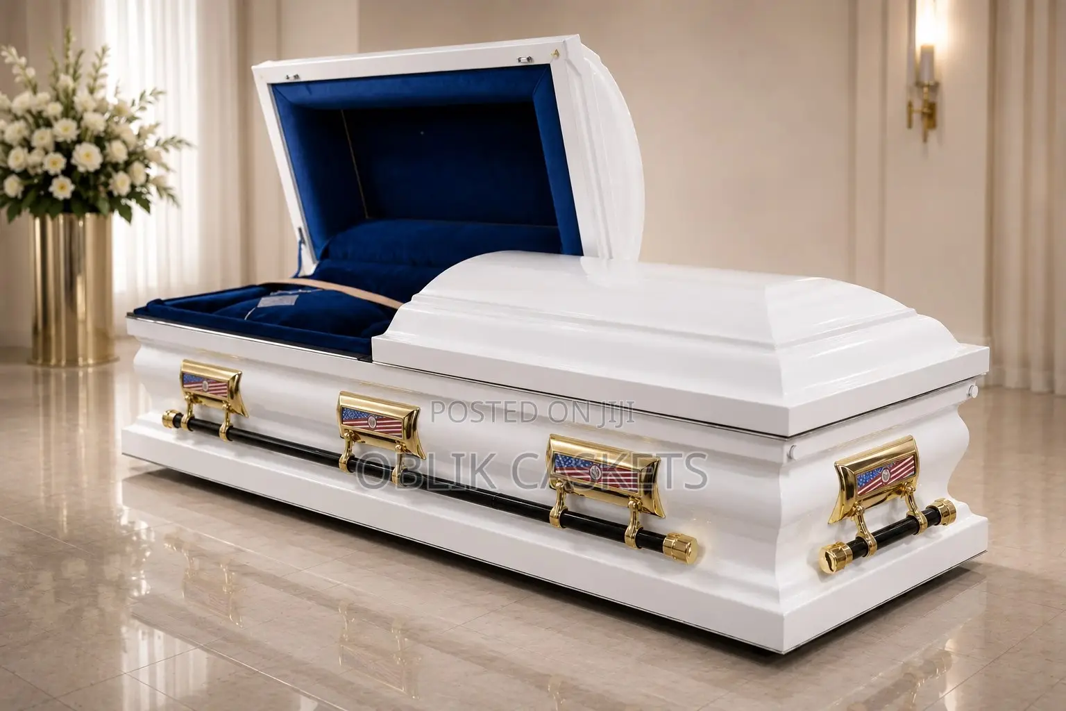 The White Gold Stripping Lacquer Premium Casket