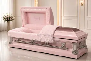 The Pink Orchid Finish "MOTHER" Steel Casket