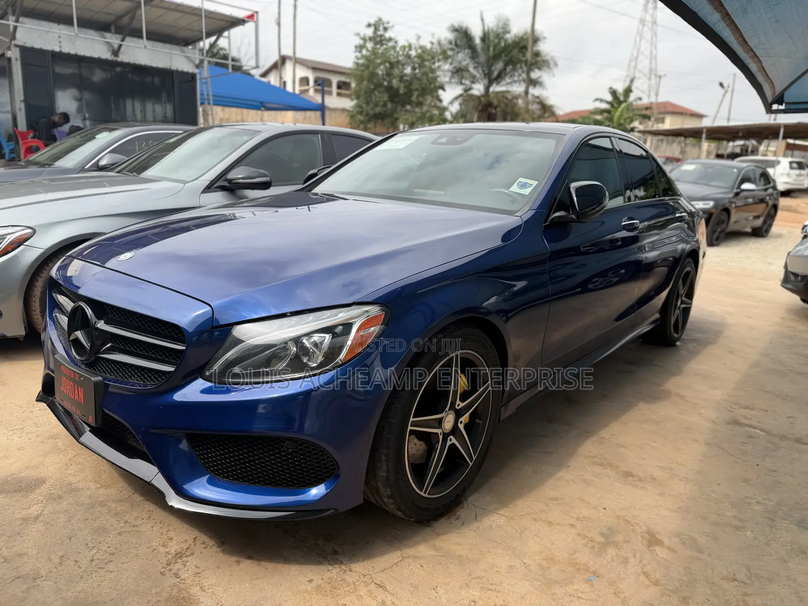 Mercedes-Benz C300 Luxury 4matic Sedan AWD (2.0L 4cyl 7A) 2017 Blue