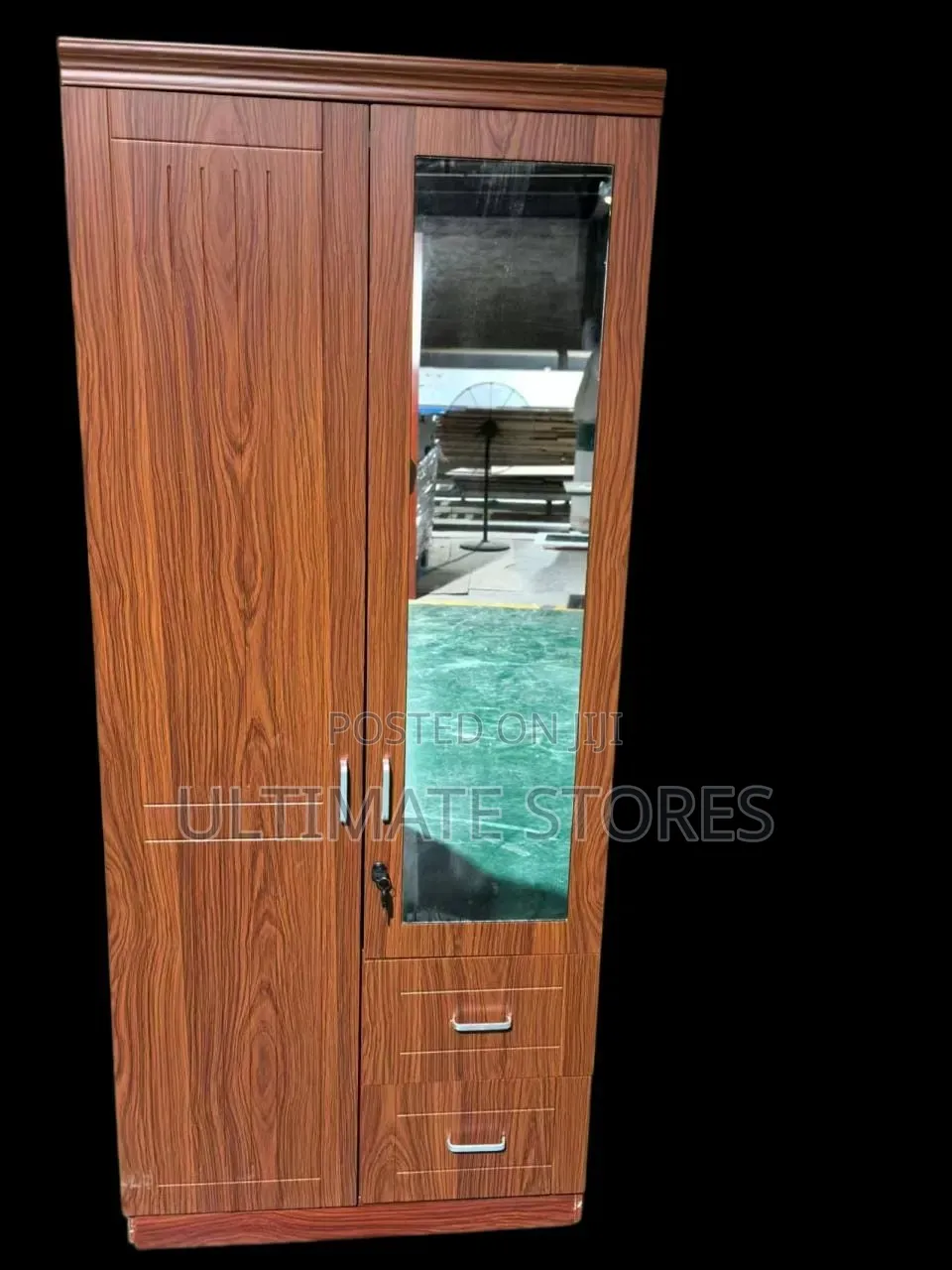 Two Door Foreign Wardrobe(free Delivery Withing Accra)