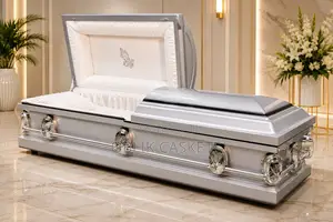 The Silver Praying Hand Casket