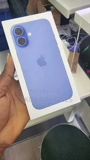 New Apple iPhone 16 128 GB Blue