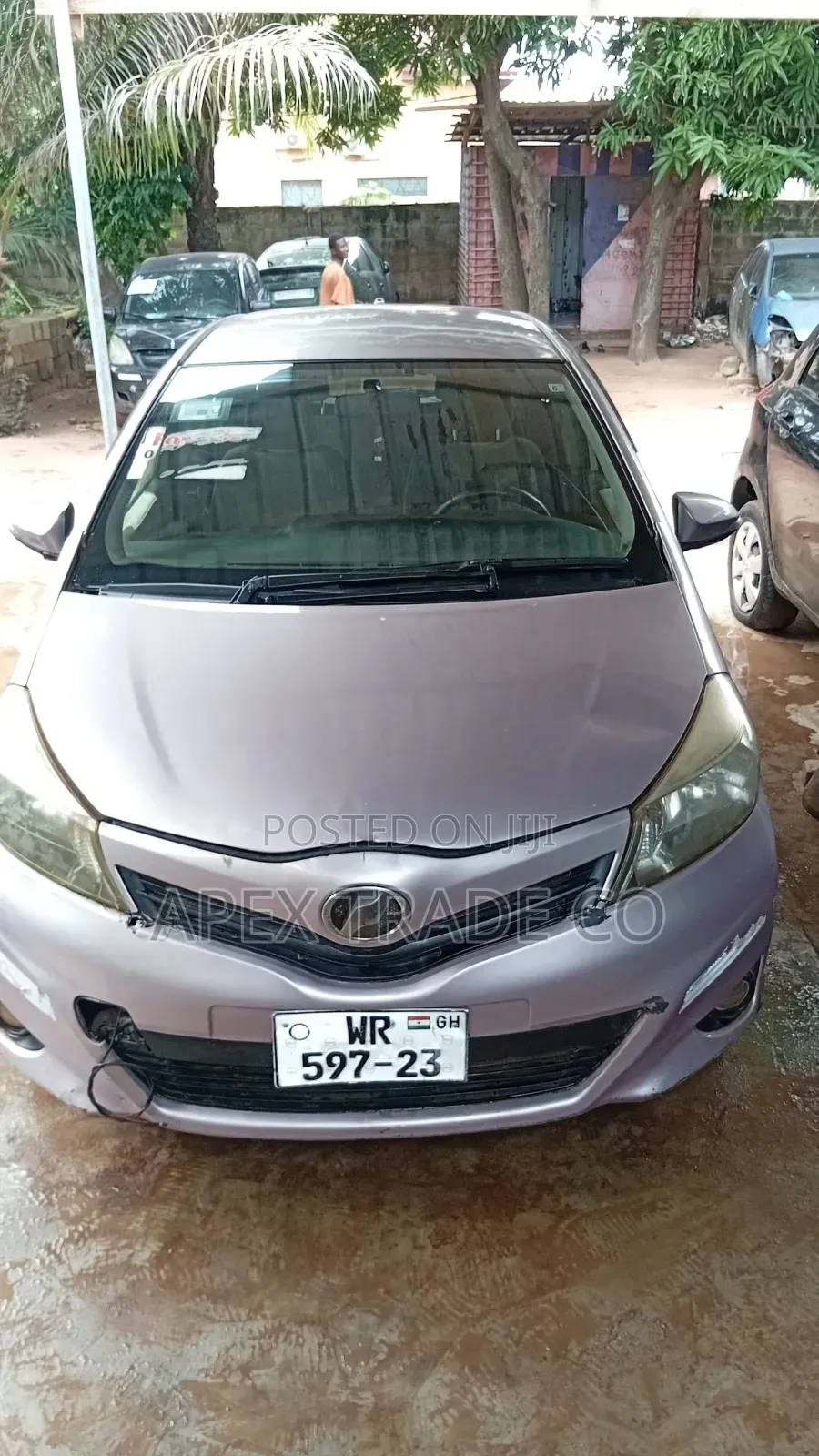 Toyota Vitz 2015 Pink