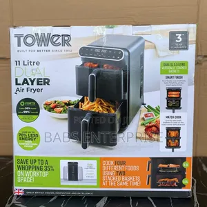 Tower Dual Layer Air Fryer - 11L 2460W