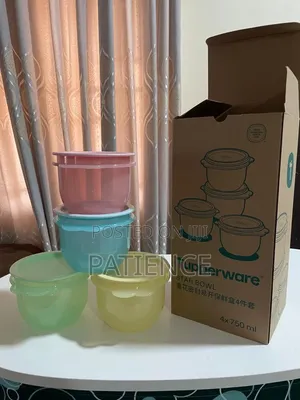 Tupperware Plastic Products for Storage of Food
