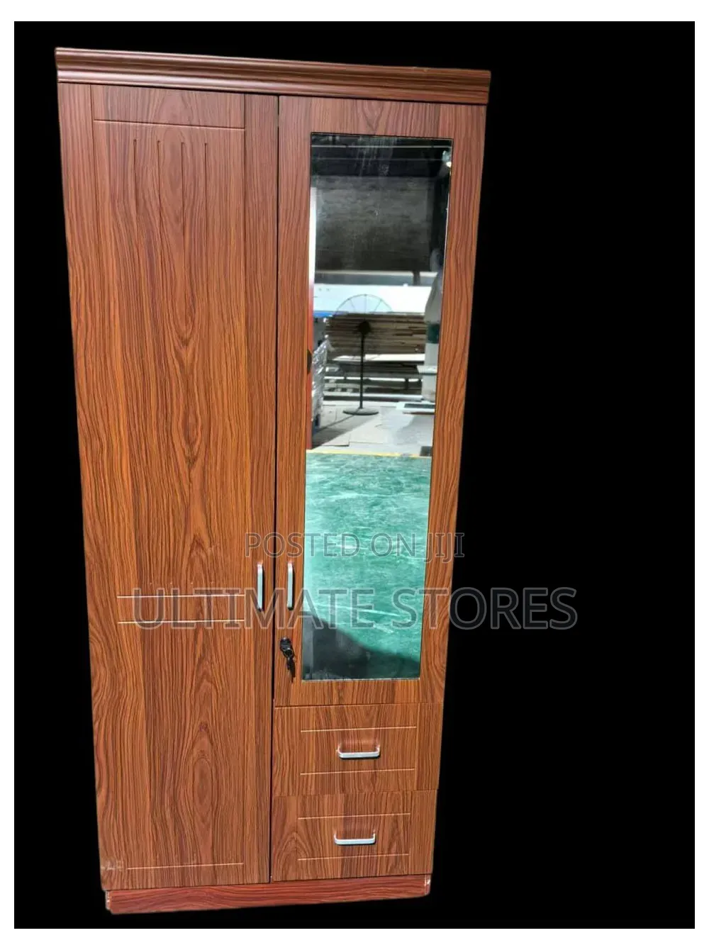 Two Door Foreign Wardrobe(free Delivery Withing Accra)