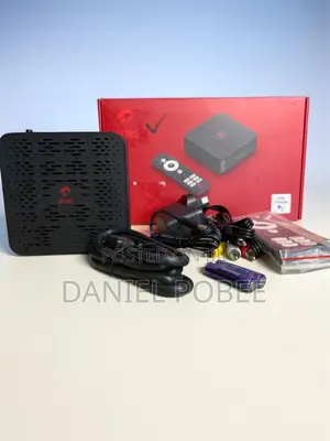 Airtel Android TV Box With Voice Remote – Complete Set