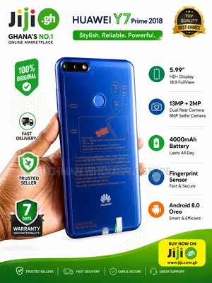 Huawei Y7 Prime 2018 64 GB Blue