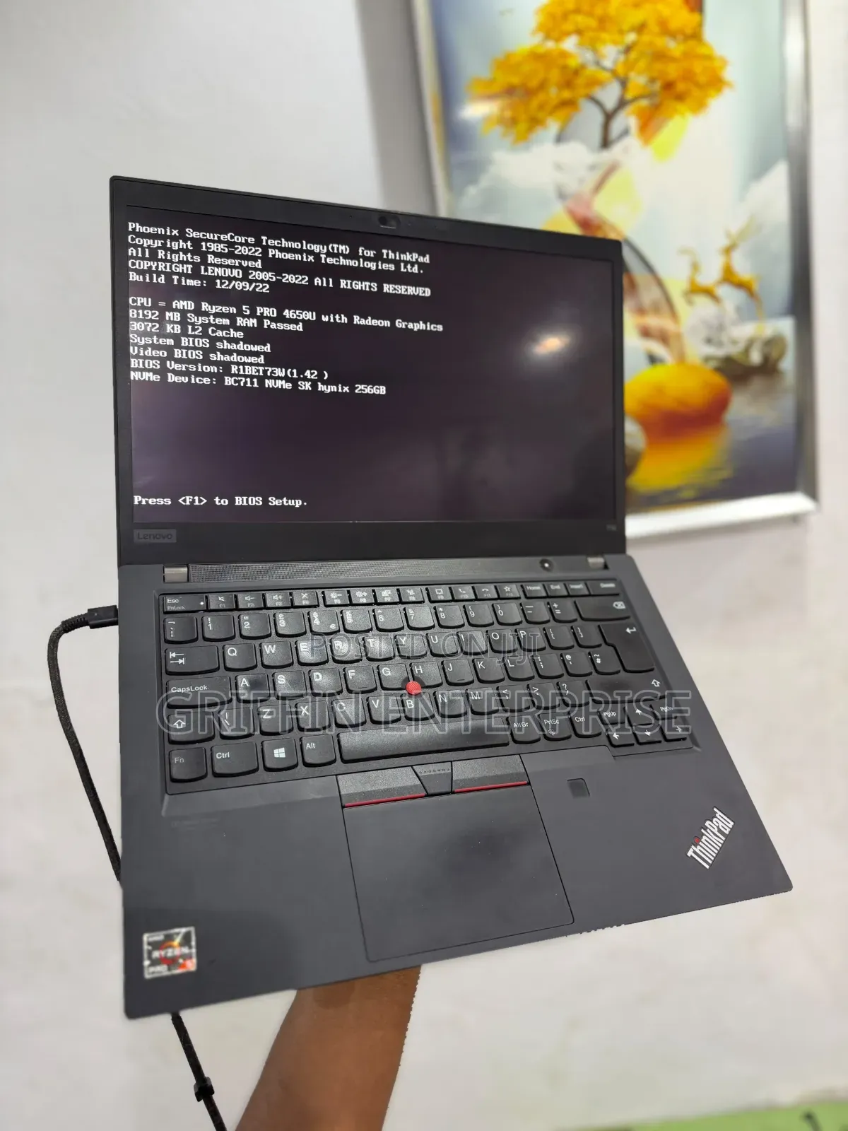 Laptop Lenovo ThinkPad T14 8GB AMD Ryzen 5 SSD 256GB