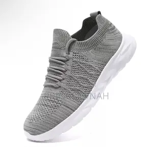 DLWKIPV Mens Trainers Running Walking Tennis Shoes Men Sports