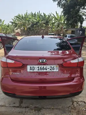 Kia Forte EX Sedan 2016 Red