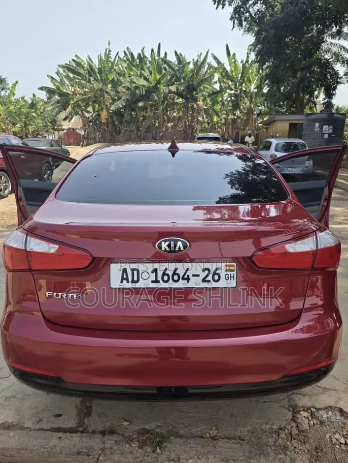 Kia Forte EX Sedan 2016 Red