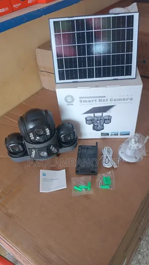 3lens 4G CCTV Solar Camera V380 Pro
