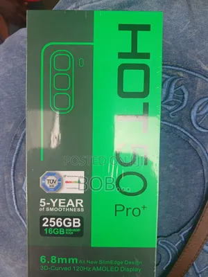 New Infinix Hot 50 Pro+ 4G 256 GB Black