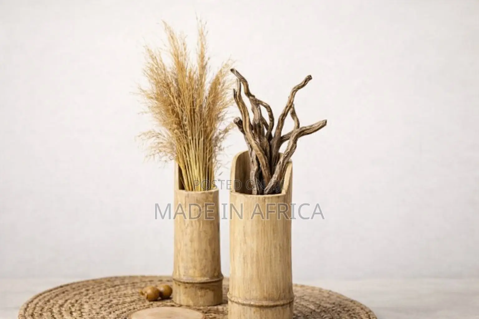 Bamboo Vases Plant Feeders