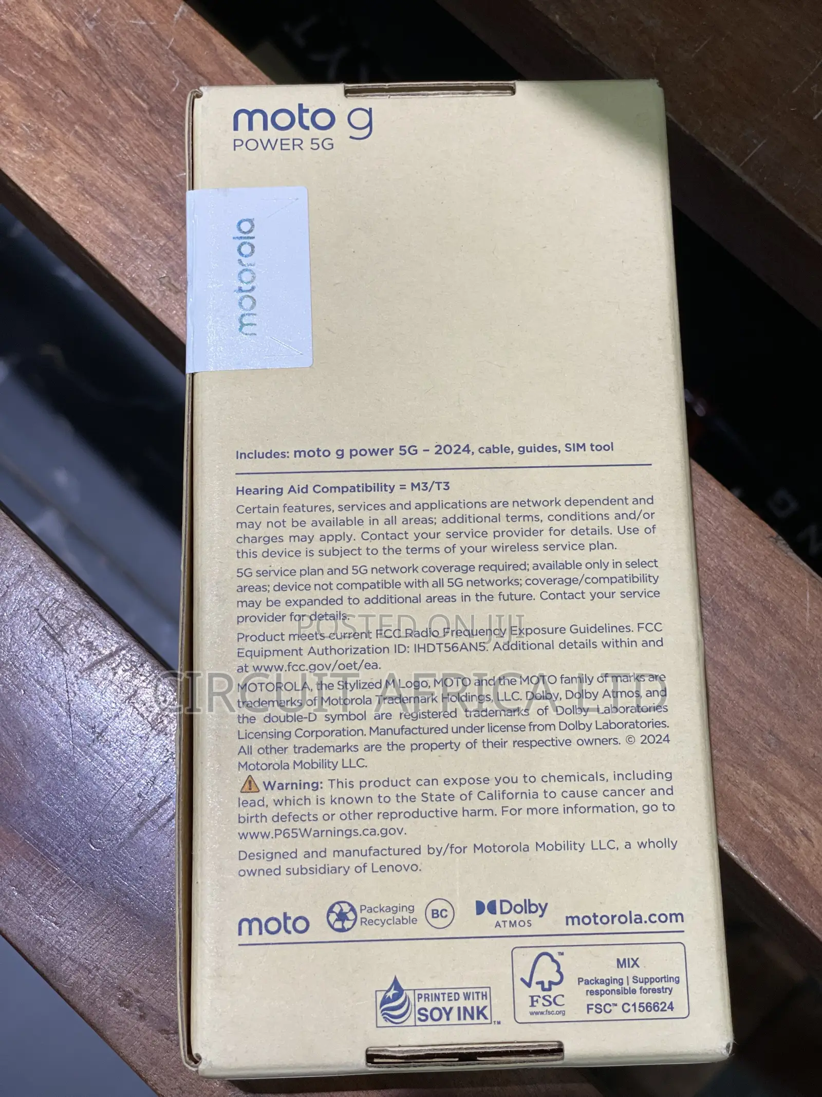 New Motorola Moto G Power 5G 256 GB
