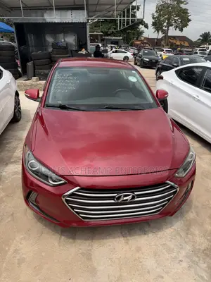 Hyundai Elantra 2017 Red