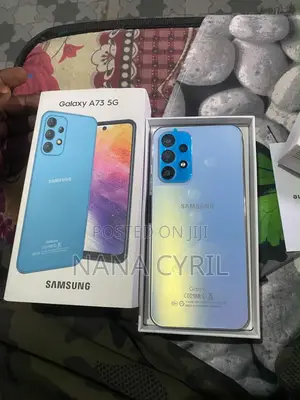New Samsung Galaxy A73 5G 256 GB Blue