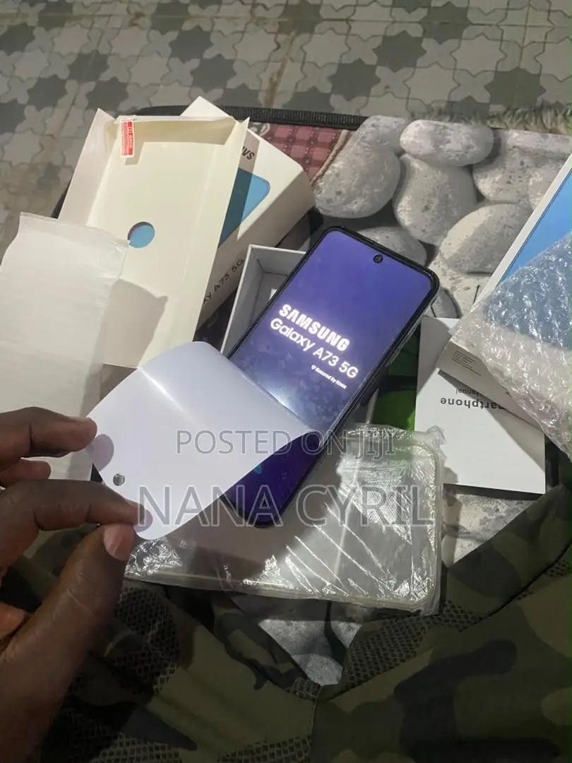 New Samsung Galaxy A73 5G 256 GB Blue