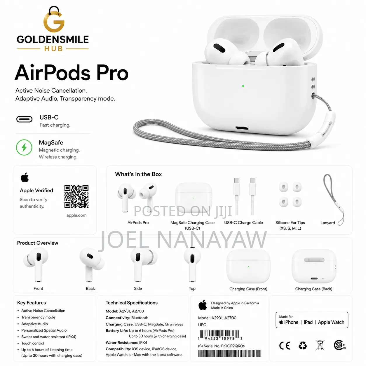 Apple Airpords Pro Gen 2