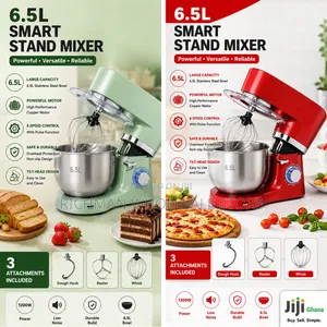 Electric 6.5L Smart Stand Mixer 1200W With Stainless Steel Bowl 3