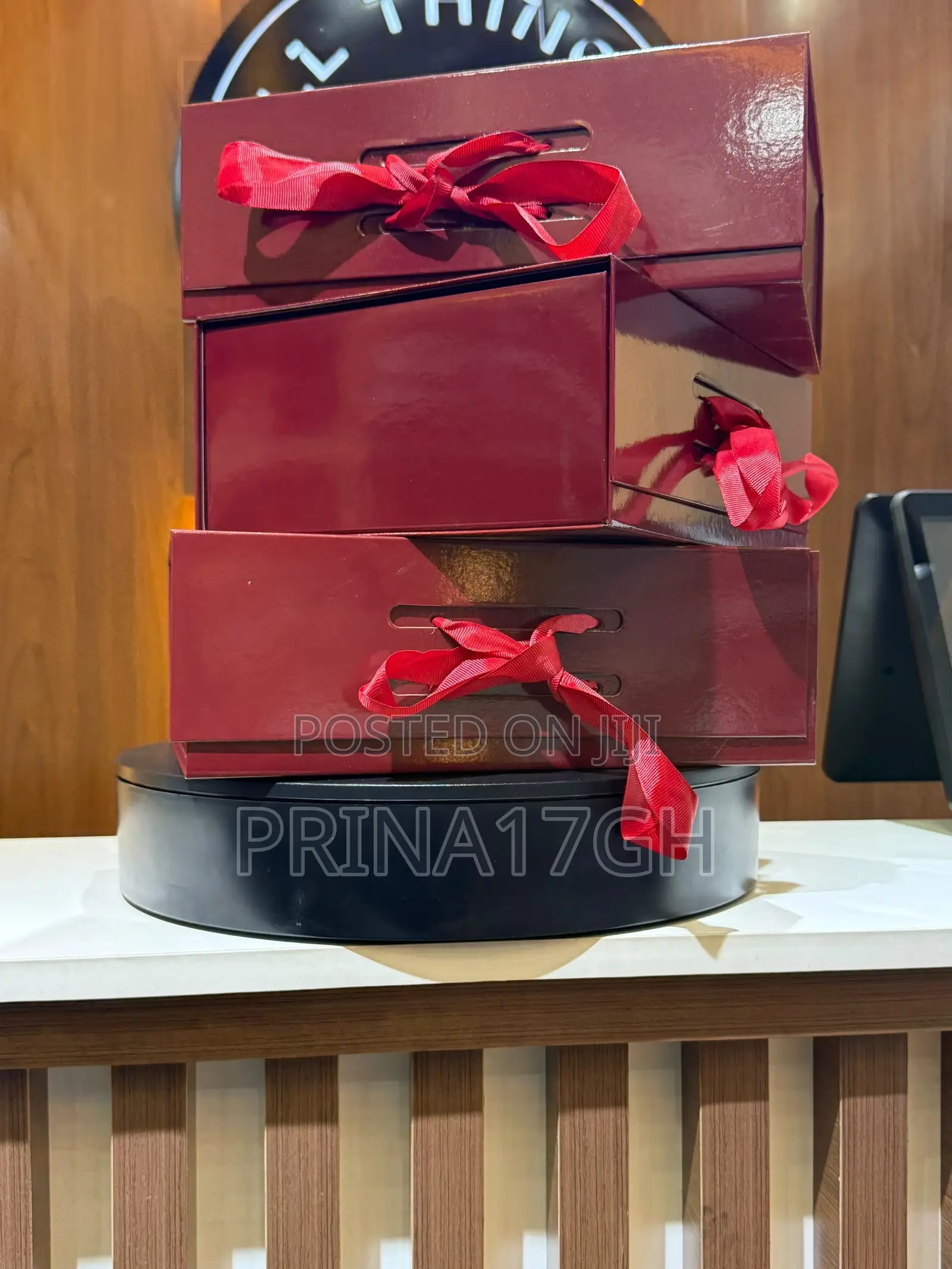 Red Small Size Gift Box