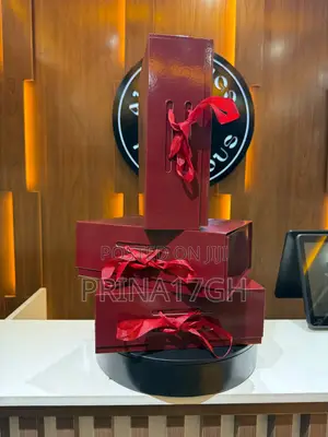Red Small Size Gift Box