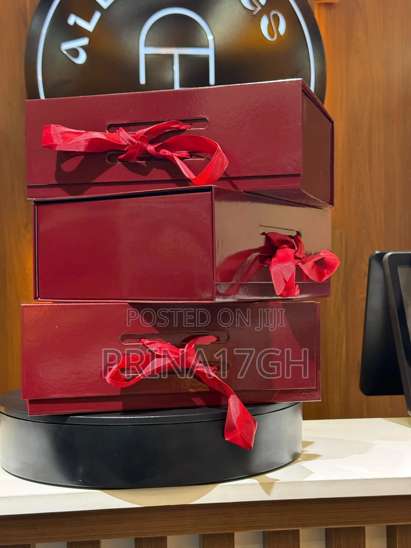 Red Small Size Gift Box