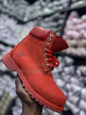 Timberland Solid Red Color