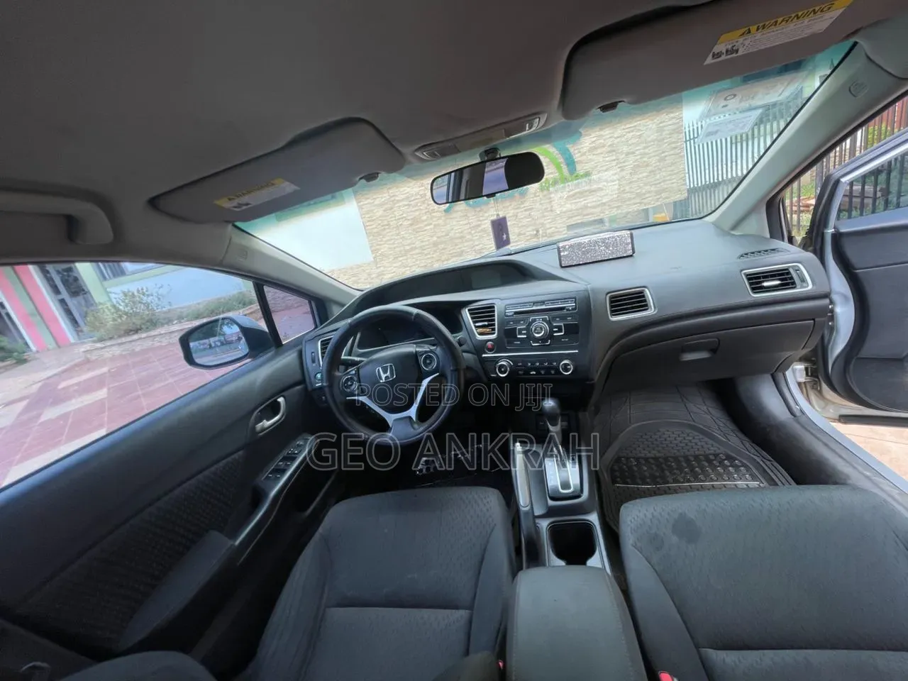 Honda Civic EX 4dr Sedan (1.8L 4cyl CVT) 2014 Gray