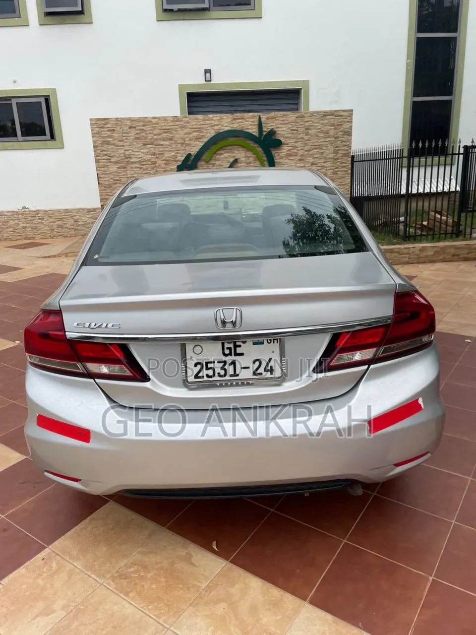 Honda Civic EX 4dr Sedan (1.8L 4cyl CVT) 2014 Gray