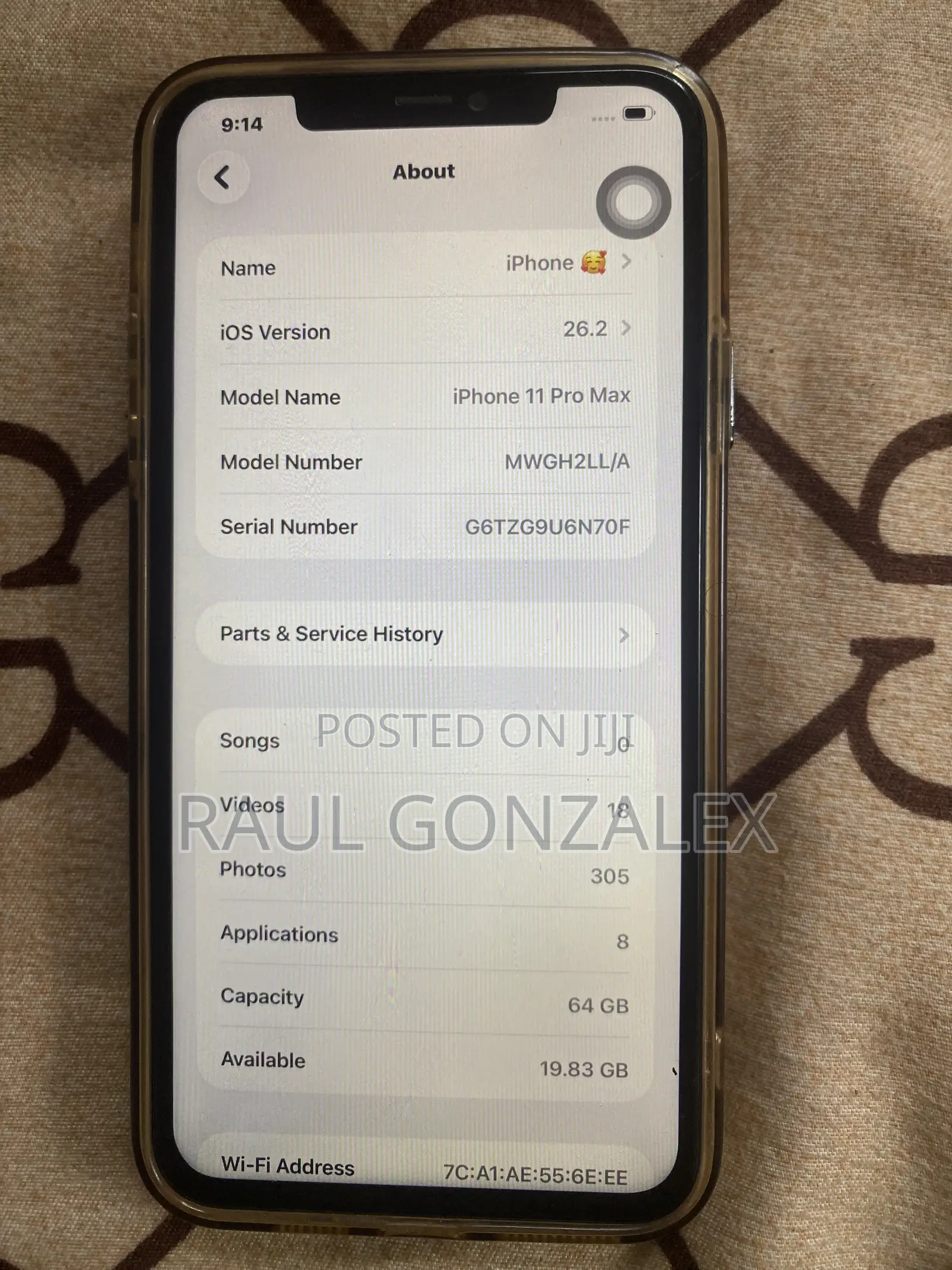 Apple iPhone 11 Pro Max 64 GB Gold