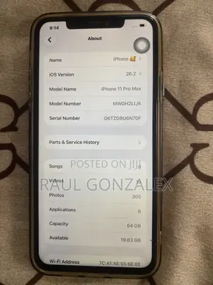 Apple iPhone 11 Pro Max 64 GB Gold